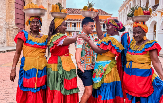 Vibrant Afro-Colombian culture